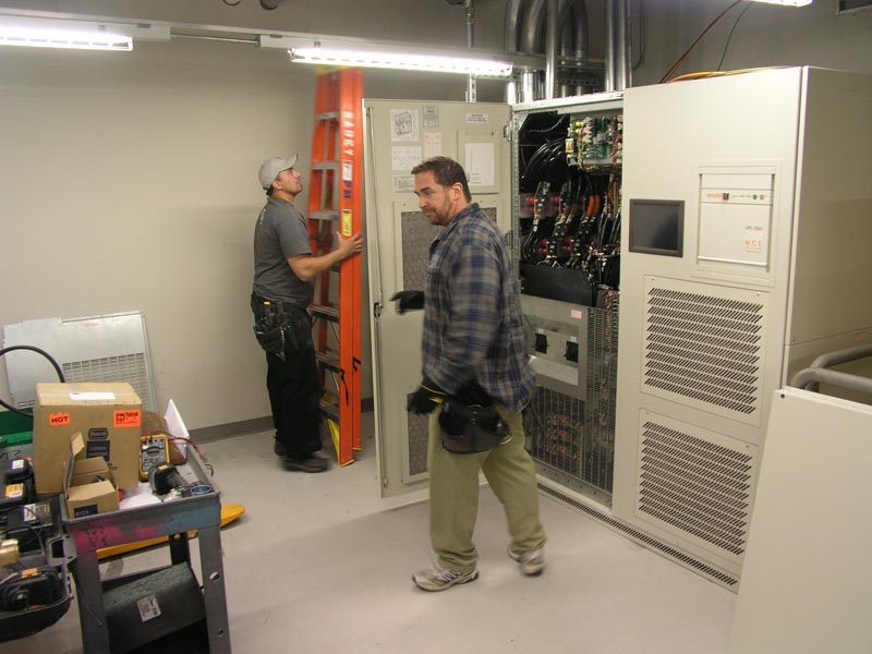Sistema UPS industrial de 500 kVA